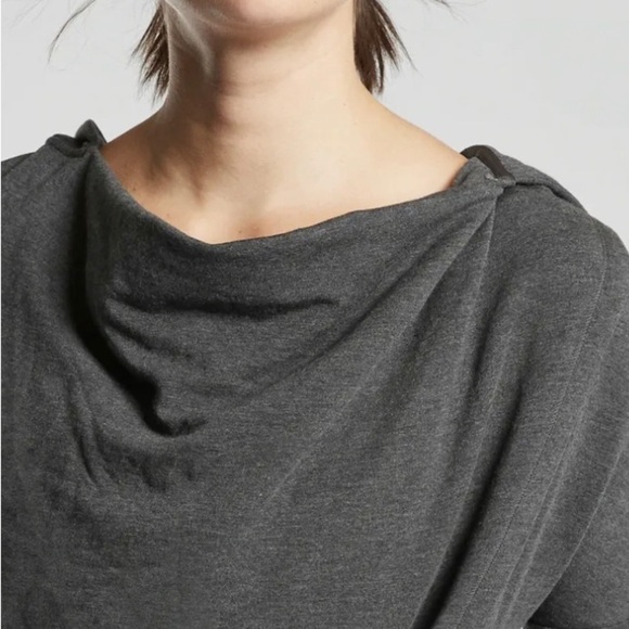 Athleta Purana Wrap Sweatshirt Size S - Picture 5 of 13
